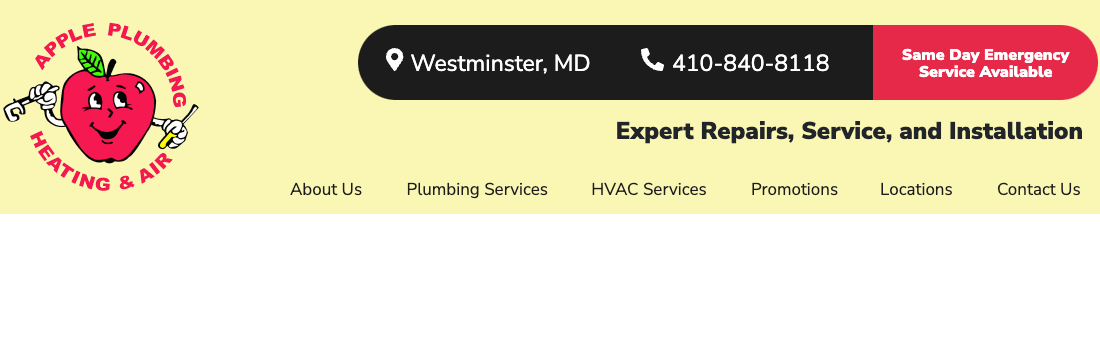 Apple Plumbing, Heating, & Air